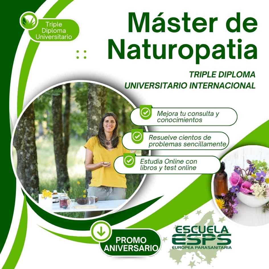 Máster de naturopatía online