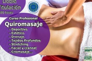 El Curso de Quiromasaje en Ourense que ofrece la Escuela Europea Parasanitaria ESPS es una opción ideal para quienes buscan formar una sólida carrera profesional en terapia manual y masaje deportivo